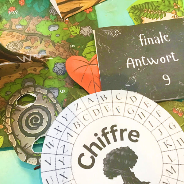 Herz des Dschungels - Escape Room zum Ausdrucken