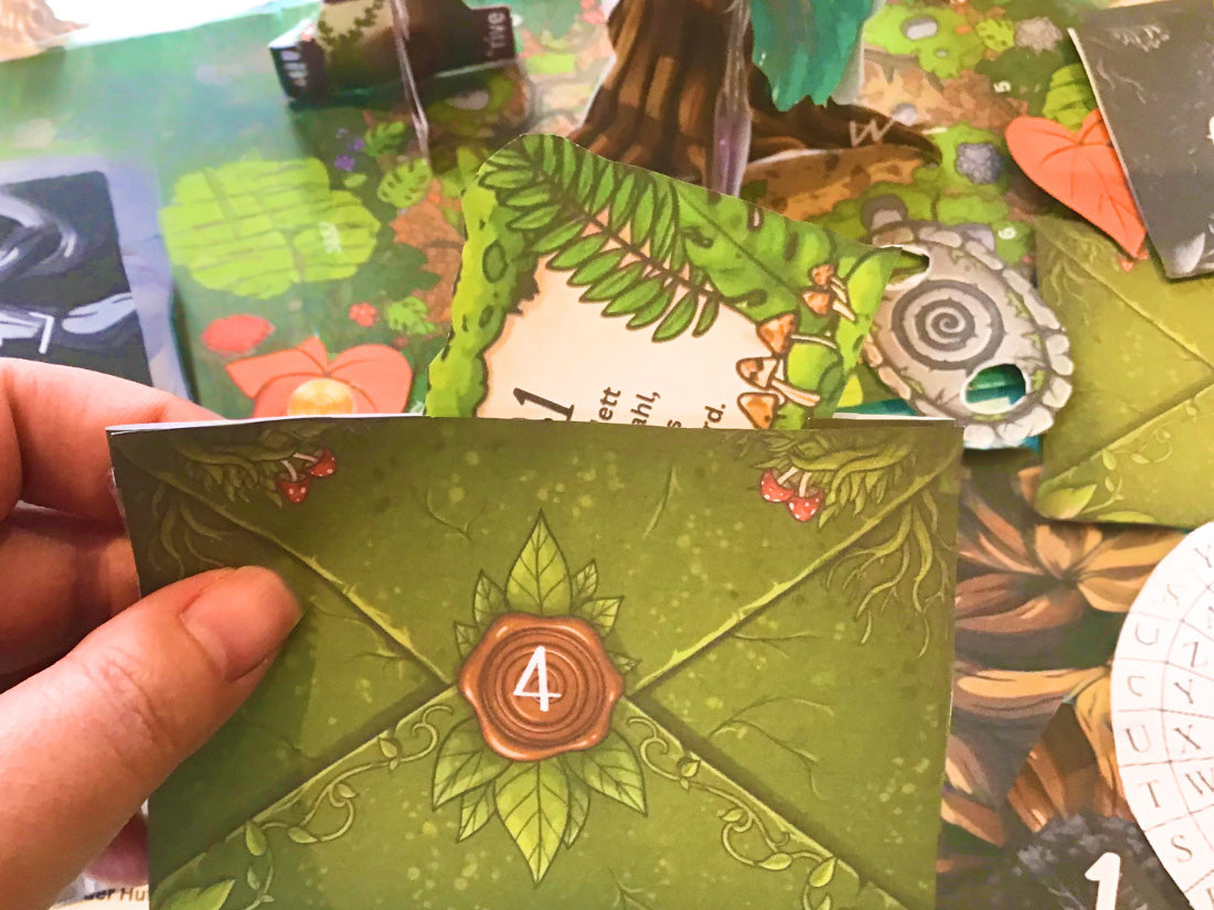 Herz des Dschungels - Escape Room zum Ausdrucken