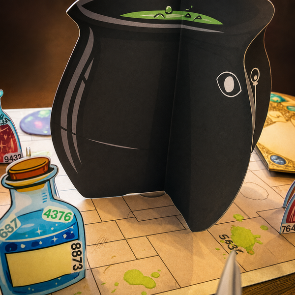 Die Zauberschule - Escape Room zum Ausdrucken