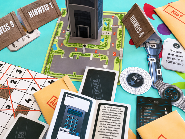 Agenten-Alarm! - Escape Room zum Ausdrucken