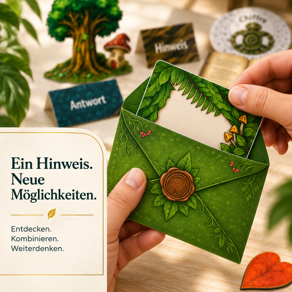 Herz des Dschungels - Escape Room zum Ausdrucken