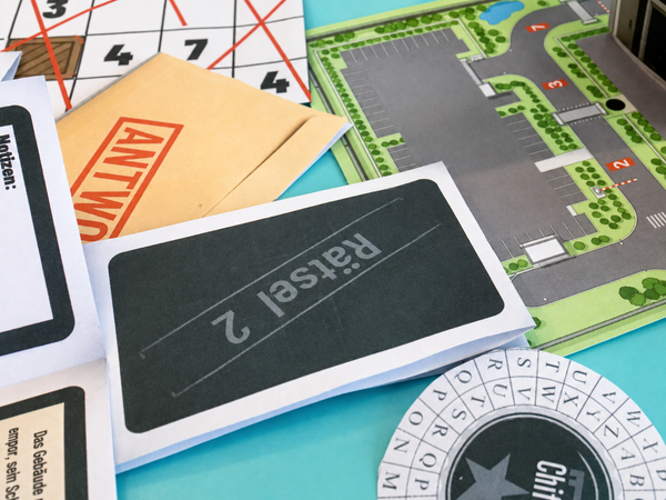 Agenten-Alarm! - Escape Room zum Ausdrucken