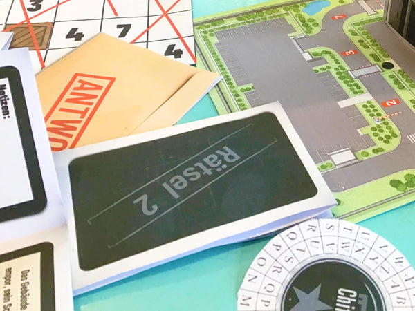 Agenten-Alarm! - Escape Room zum Ausdrucken