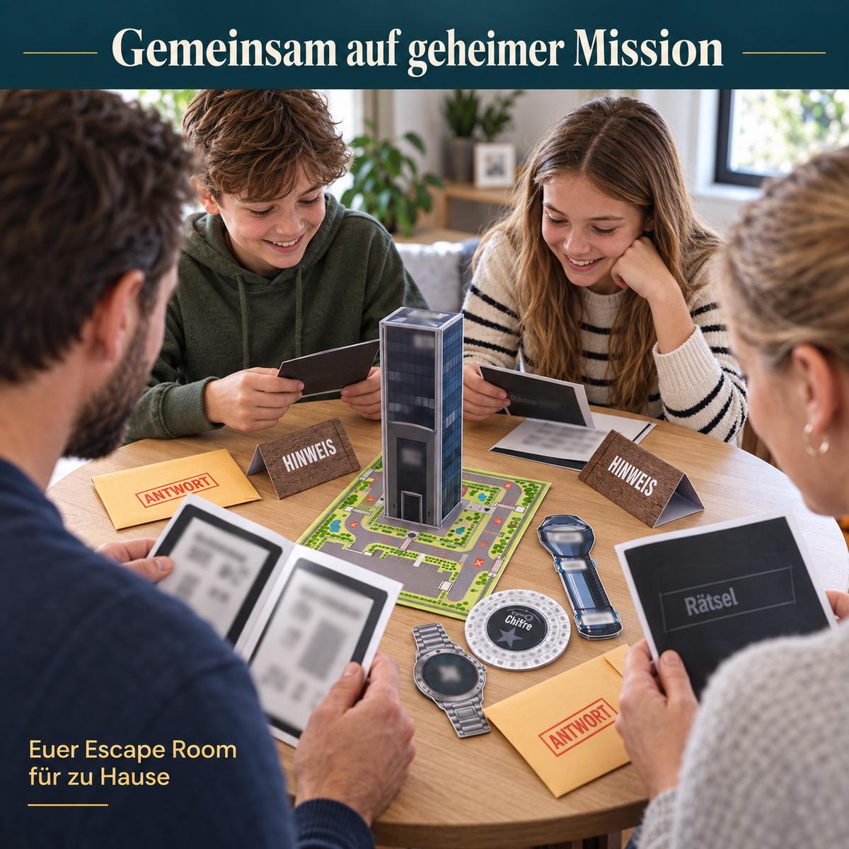 Agenten-Alarm! - Escape Room zum Ausdrucken