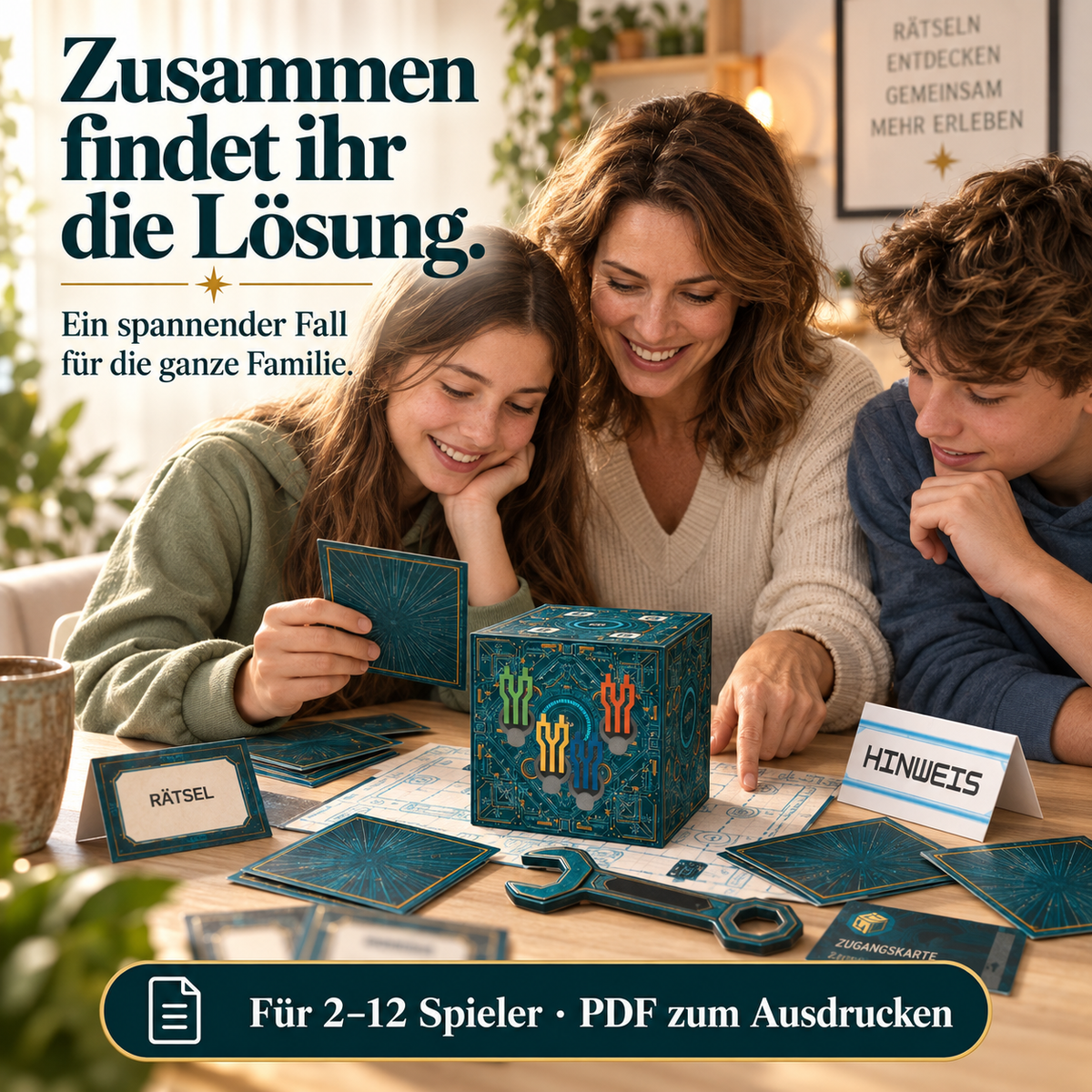 Countdown Bombenentschärfung - Escape Room zum Ausdrucken