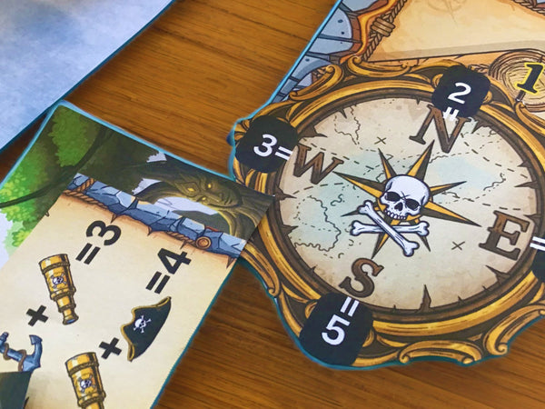 Fluch des Piratenvulkans - Escape Room zum Ausdrucken