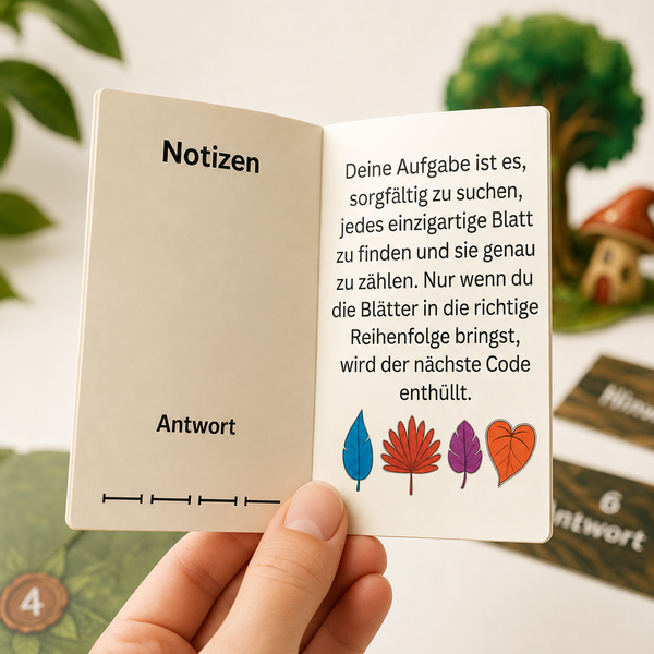 Herz des Dschungels - Escape Room zum Ausdrucken