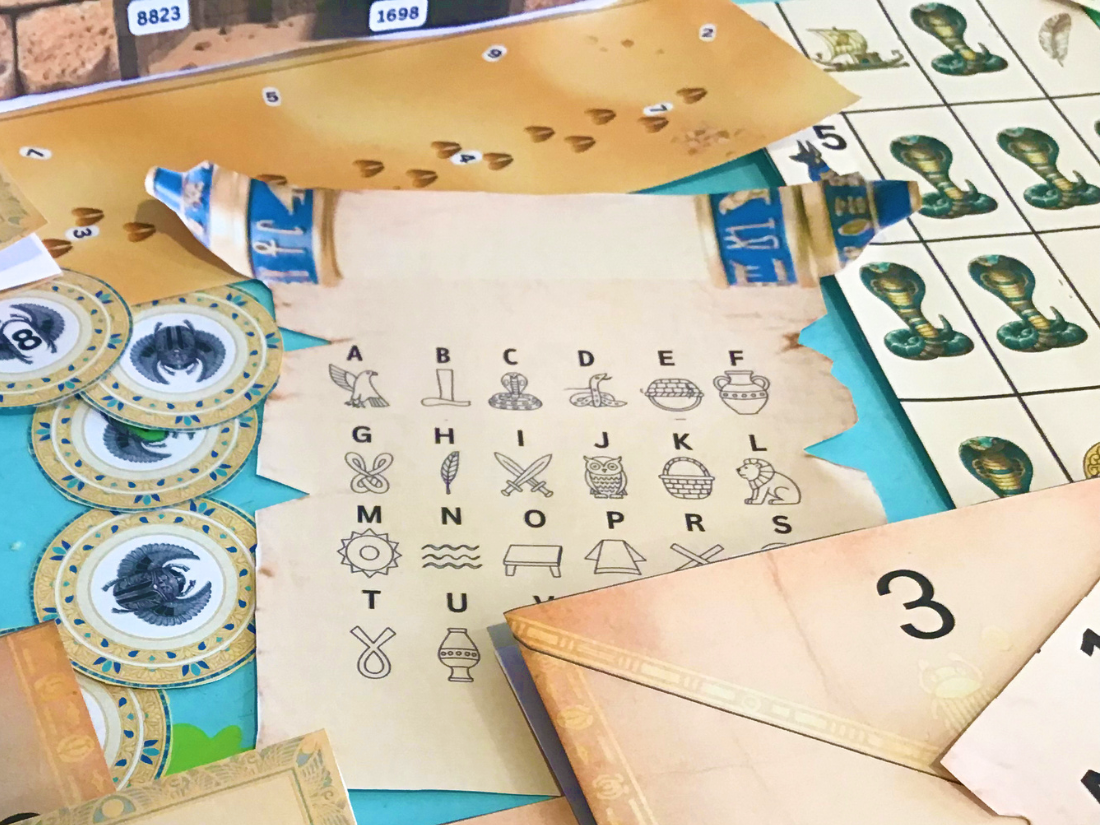 Die geheimnisvolle Pyramide - Escape Room zum Ausdrucken