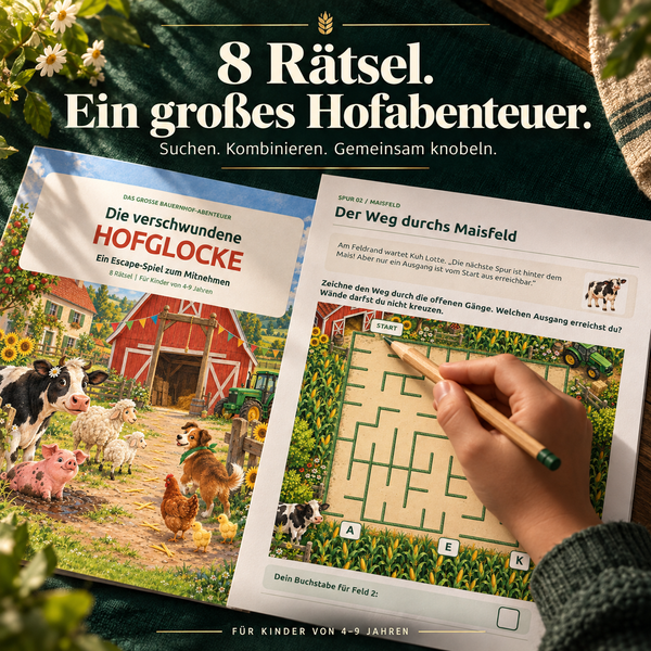 Mini Kids Escape Set 2 Go - Die verschwundene Hofglocke