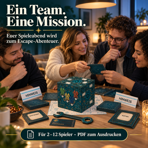 Countdown Bombenentschärfung - Escape Room zum Ausdrucken
