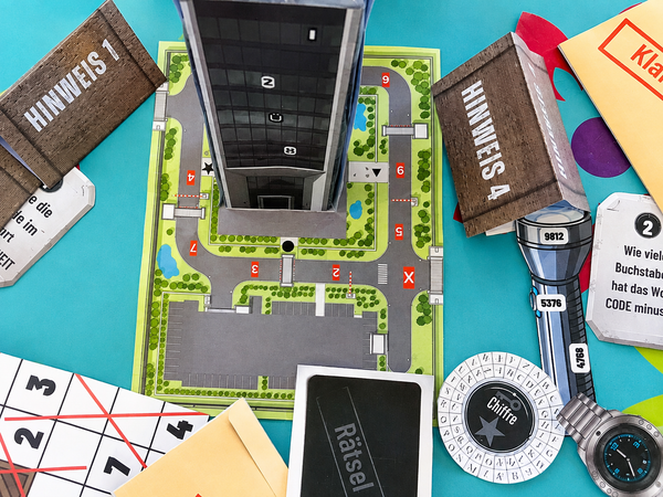 Agenten-Alarm! - Escape Room zum Ausdrucken