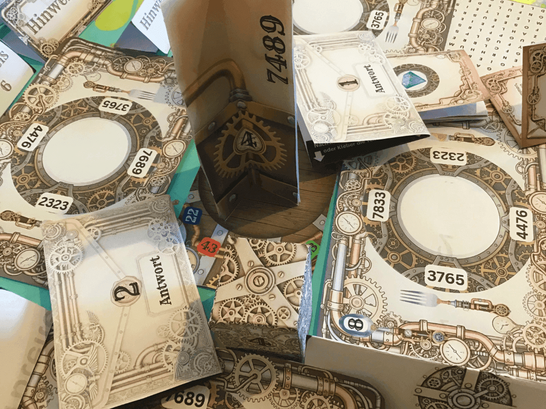 Sherlock Holmes & das geheimnissvolle Schloss - Escape Room zum Ausdrucken