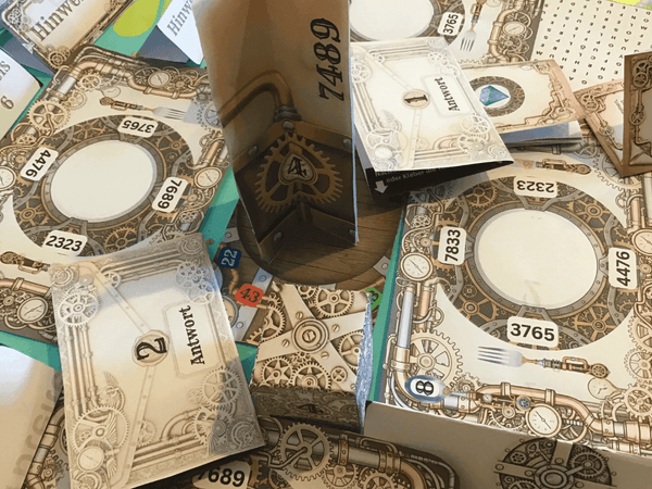 Sherlock Holmes & das geheimnissvolle Schloss - Escape Room zum Ausdrucken