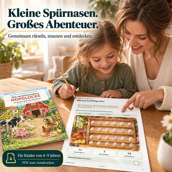 Mini Kids Escape Set 2 Go - Die verschwundene Hofglocke
