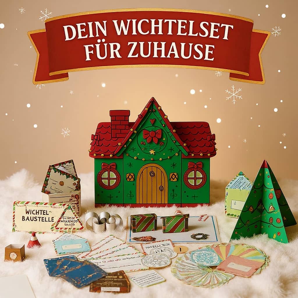 Der Wichtel zieht ein! - Starter Set zum ausdrucken