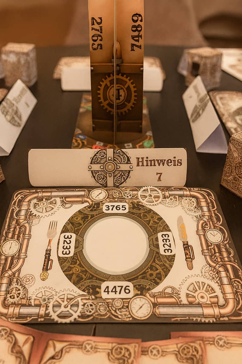 Sherlock Holmes & das geheimnissvolle Schloss - Escape Room zum Ausdrucken