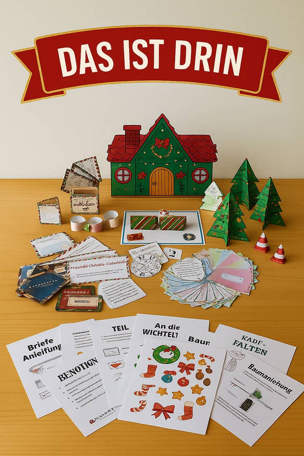 Der Wichtel zieht ein! - Starter Set zum ausdrucken