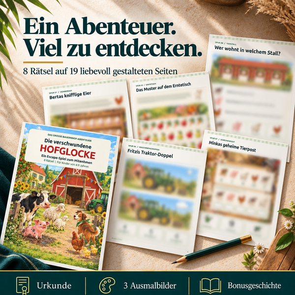 Mini Kids Escape Set 2 Go - Die verschwundene Hofglocke