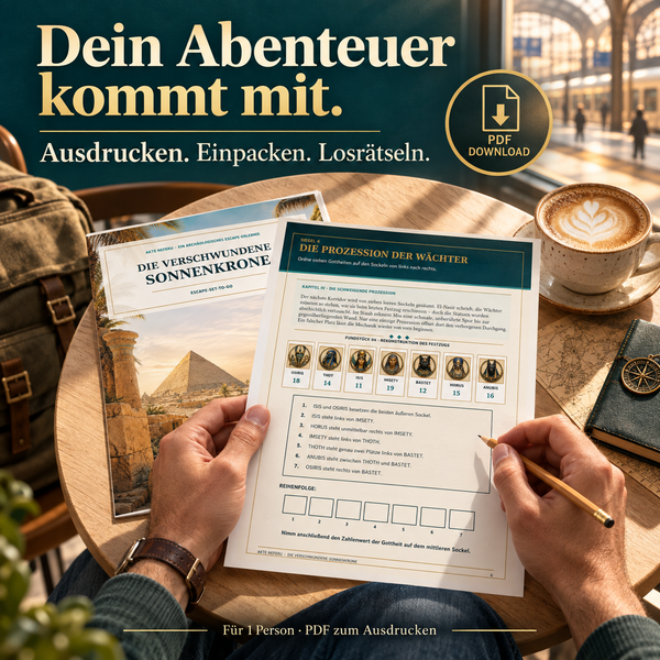 Mini Escape Set 2 Go - Die verschwundene Sonnenkrone