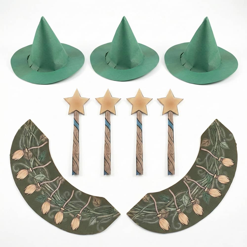 Hüte und Extras - Die Zauberschule (3 Teile)