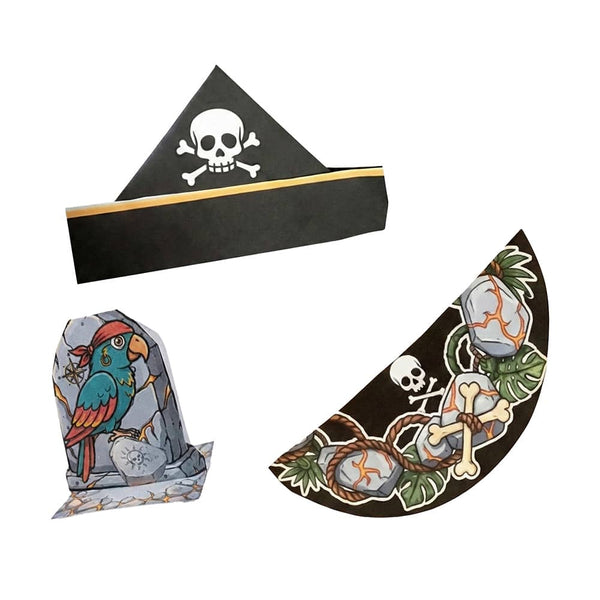 Hüte und Extras - Fluch des Piratenvulkans (3 Teile)