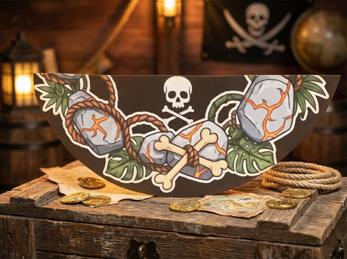 Hüte und Extras - Fluch des Piratenvulkans (3 Teile)